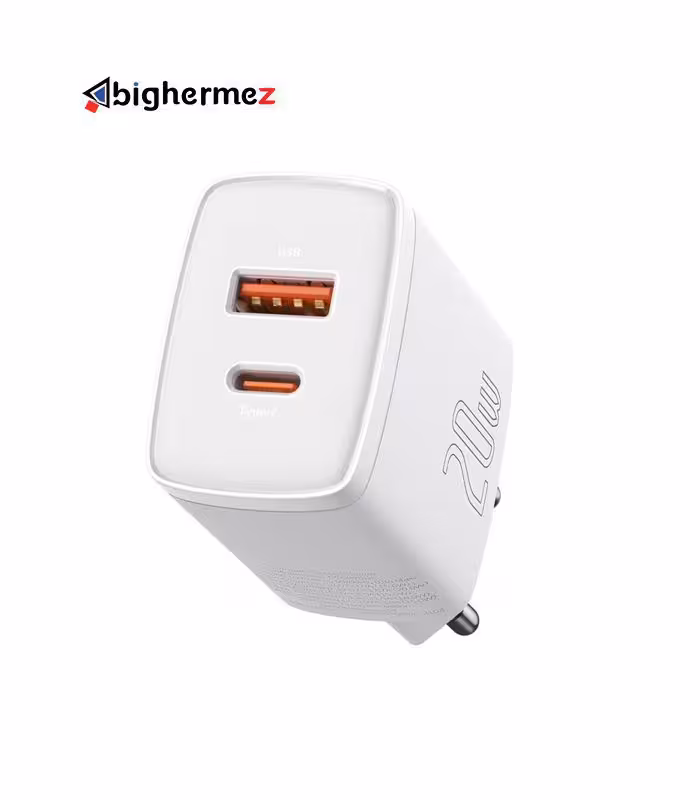 شارژر دیواری 20W باسئوس مدل BS-CCXJ-B02