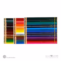 مدادرنگی54رنگ جعبه مقوایی سوپرکالر اسکول فنز کد92452