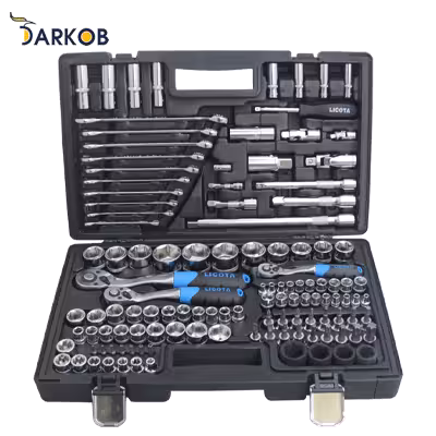 مجموعه 120 عددی آچار بکس لیکوتا مدل ALK-8006F