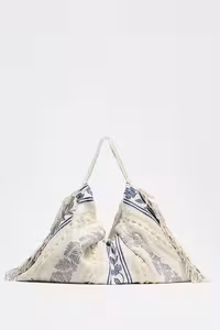 کیف زنانه زارا PRINTED SHOPPER BAG | تهران زارا TehranZara