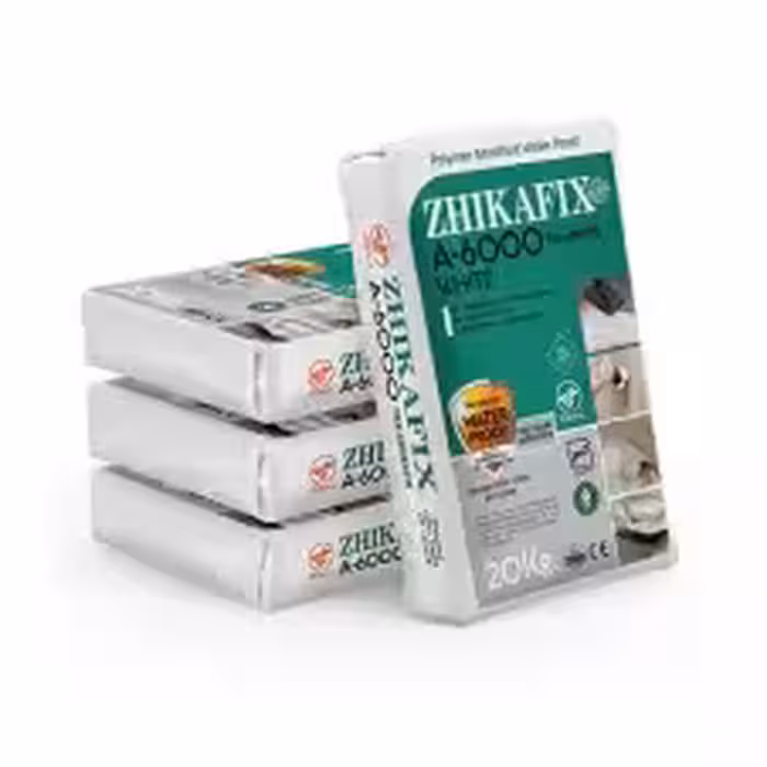 چسب کاشی پودری ژیکافیکس A-6000 سفید