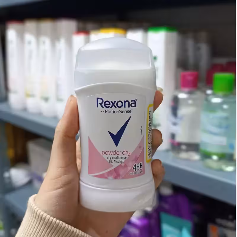 استیک ضد تعریق زنانه رکسونا مدل powder dry حجم 40 گرم