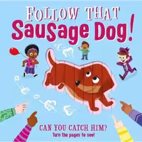 کتاب Follow that sausage dog