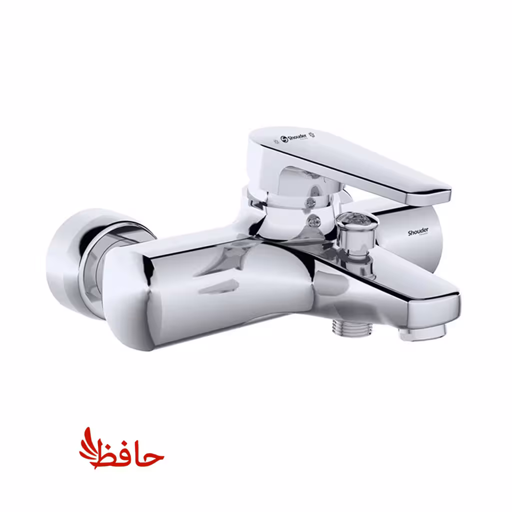 شیر حمام شودر مدل لیون کروم