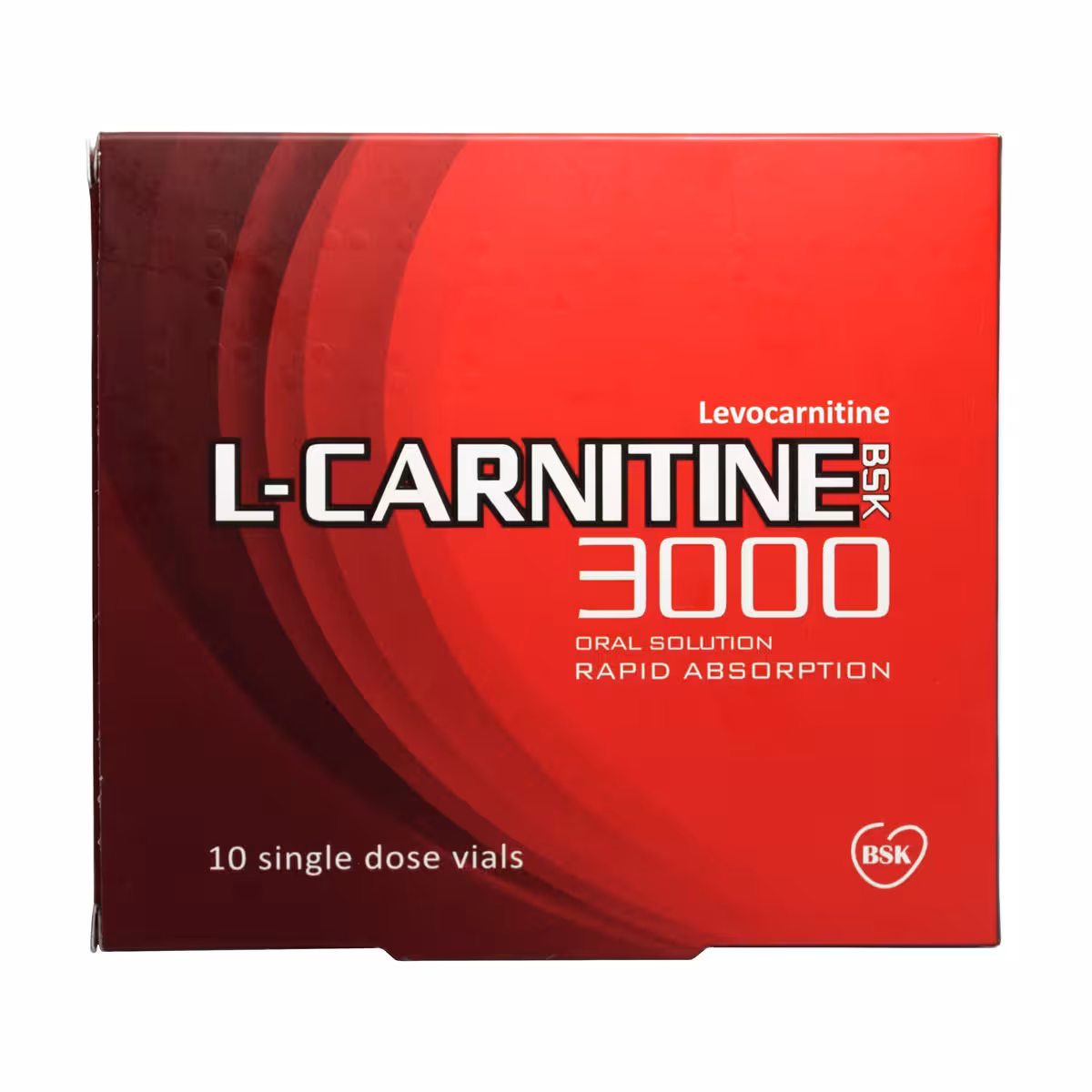 ویال ال کارنیتین 3000 میلی گرم بی اس کی