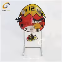 ساعت رومیزی صفحه طرح  انگری برد پسرانه