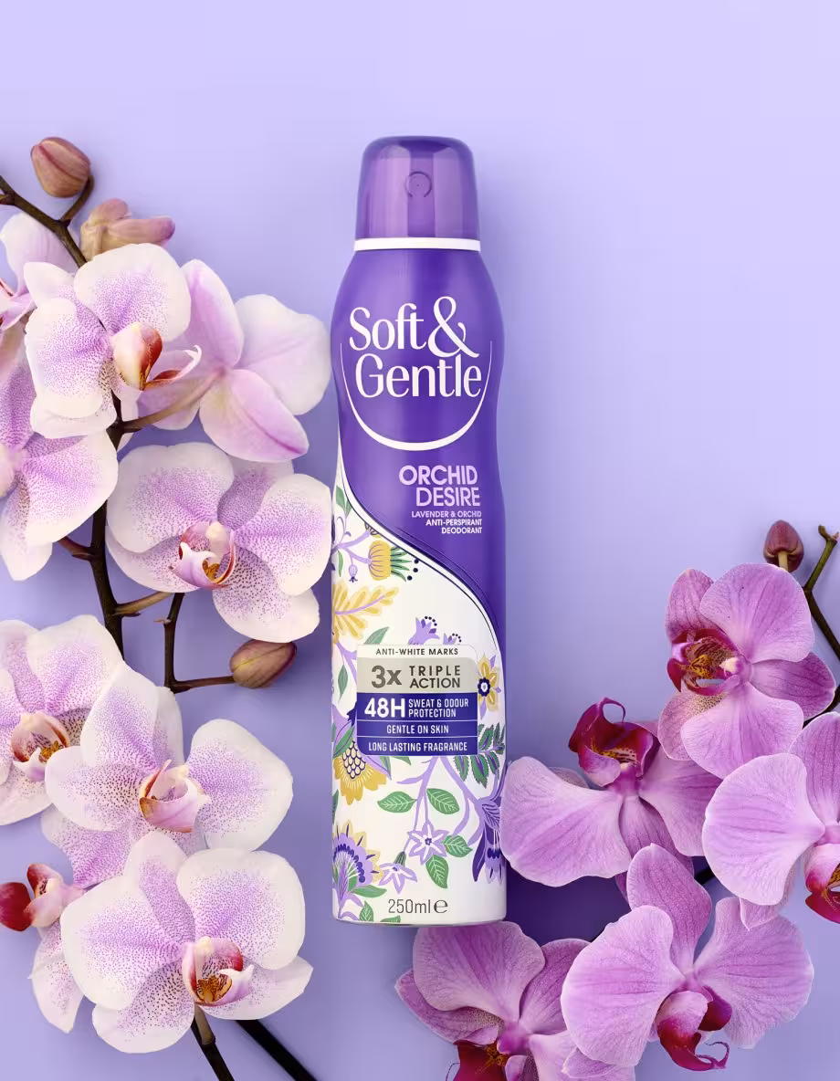 اسپری ارکید سافت اند جنتل ( SOFT & GENTLE – Orchid Desire Spray )