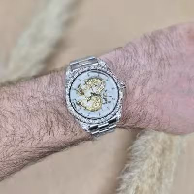 ساعت مچی مردانه رولکس دراگون همراه با گارانتی