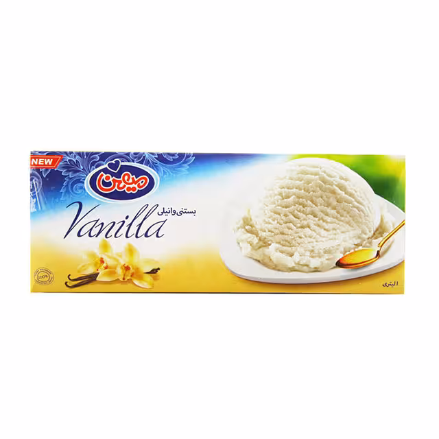 بستنی وانیلی میهن 430 گرمی