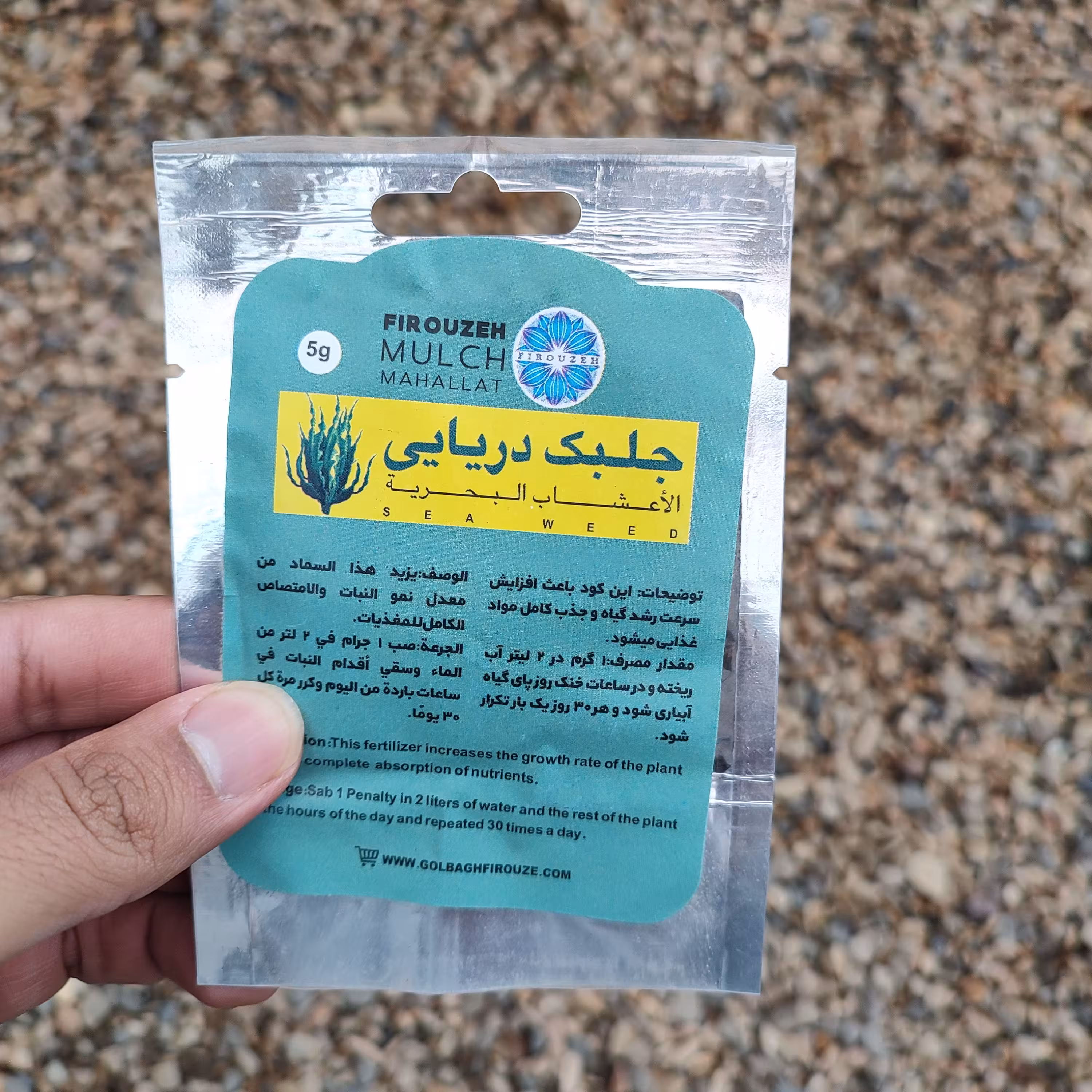 کود جلبک دریایی افزایش سرعت رشد گیاه و جذب کامل مواد غذایی