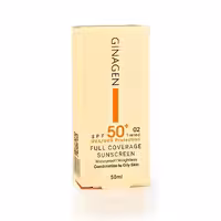 کرم ضدآفتاب رنگی (02) ژیناژن SPF50مناسب پوست چرب و مختلط حجم 50 میلی لیتر