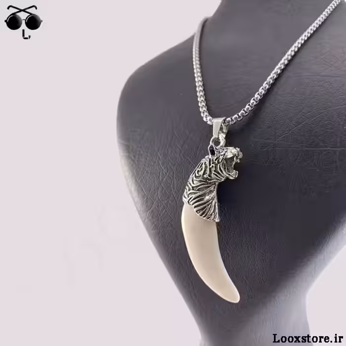 گردنبند ببر و عاج فیل گنگ بالا و خفن