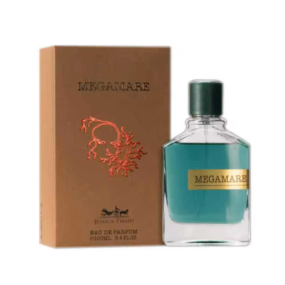 ادکلن مردانه مدل مگاماره رایحه اورتو پاریسی مگامار جسیکا توین