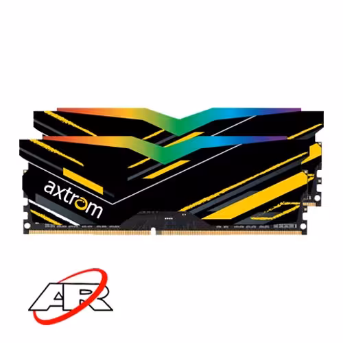 رم کامپیوتر اکستروم مدل TESLA RGB فرکانس 3200MHz ظرفیت (8GB×2)