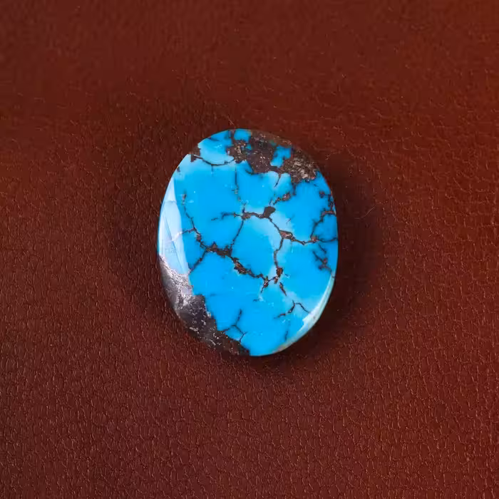 نگین فیروزه شجری کد 29520 - جواهری مشاهیر