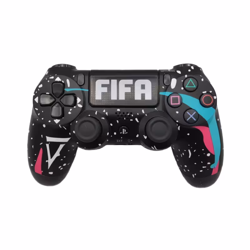 دسته بازی PS4 مدل DualShock 4 طرح FIFA