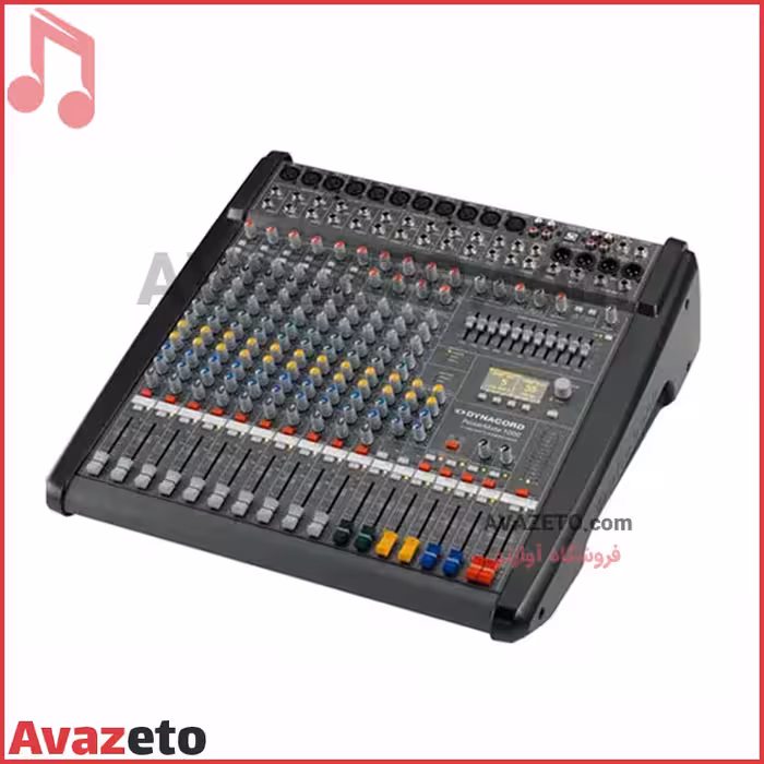 پاور میکسر دایناکورد PM1000-3 گرید A تایوان