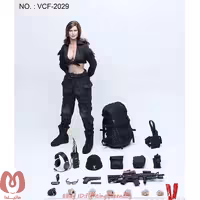 اکشن فیگور آنجلینا جولی Shooter Black برند VERYCOOL  کد vcf-2029
