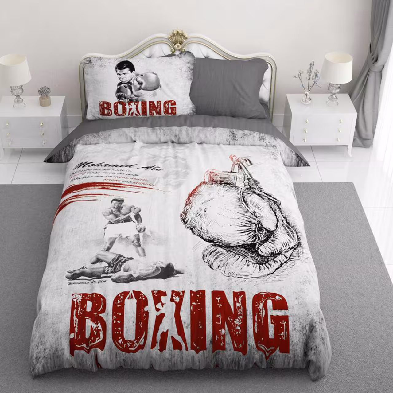 سرویس لحاف روتختی ترکسان یک نفره 4 تیکه کد D145