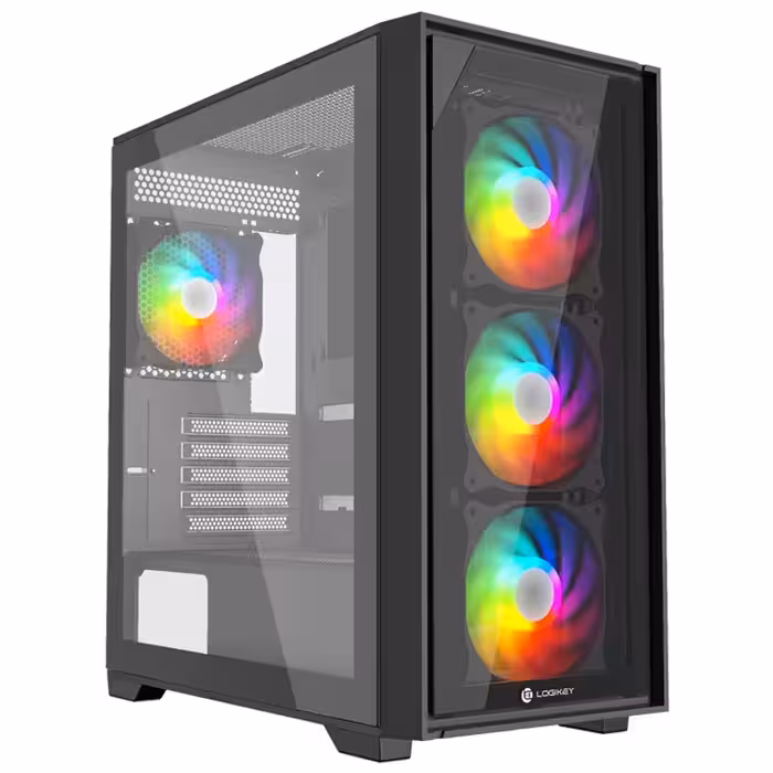 کیس کامپیوتر گیمینگ لاجی کی مدل C464B