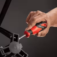 پیچ گوشتی دوسو دسته TPR سایز 5×150 میلی متر رونیکس کد 2757