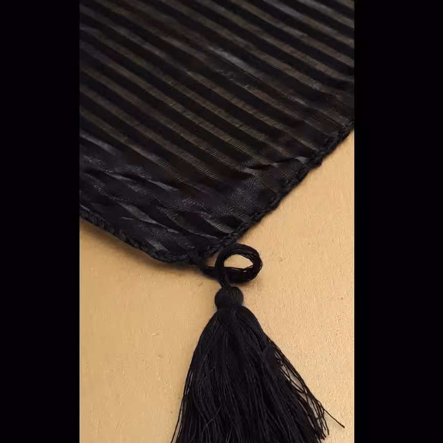 شال جت بلک مجلسی منگوله دار