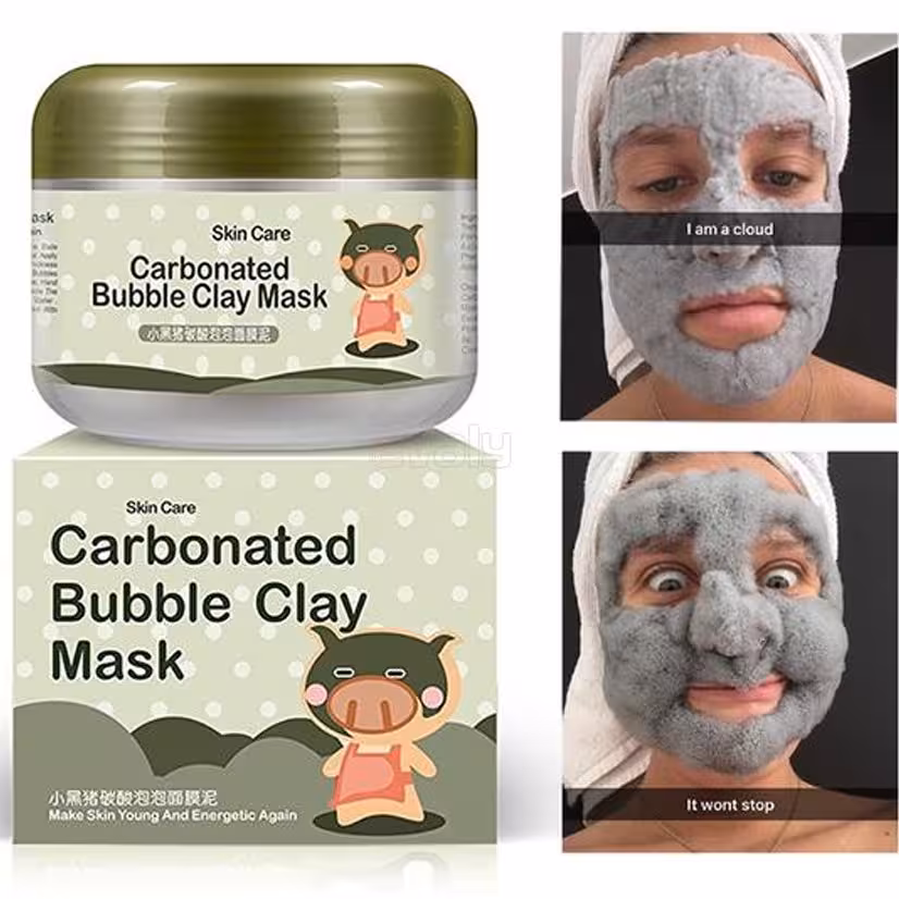 ماسک حبابی کربن بیوآکوا بدون جعبه(آرایشی بهداشتی افلاک)