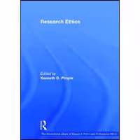 کتاب زبان اصلی Research Ethics  اثر Kenneth D Pimple انتشارات Routledge