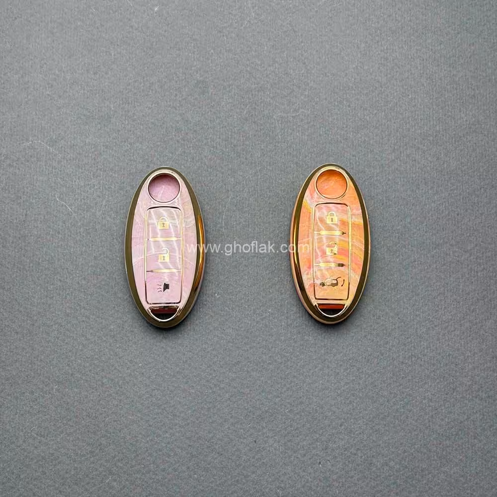 کاور ریموت نیسان جوک – مورانو – ایکس تریل و قشقایی سه دکمه طرح براق سرامیکی