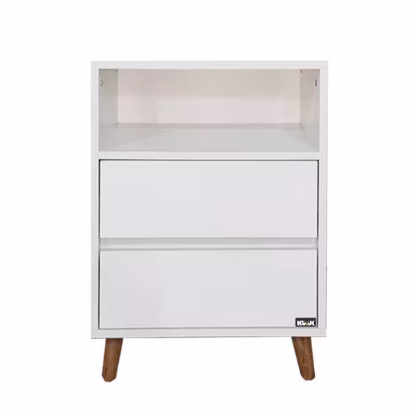 میز پاتختی صنعت و هنر چوبی کوتوک مدل پاتریشیا