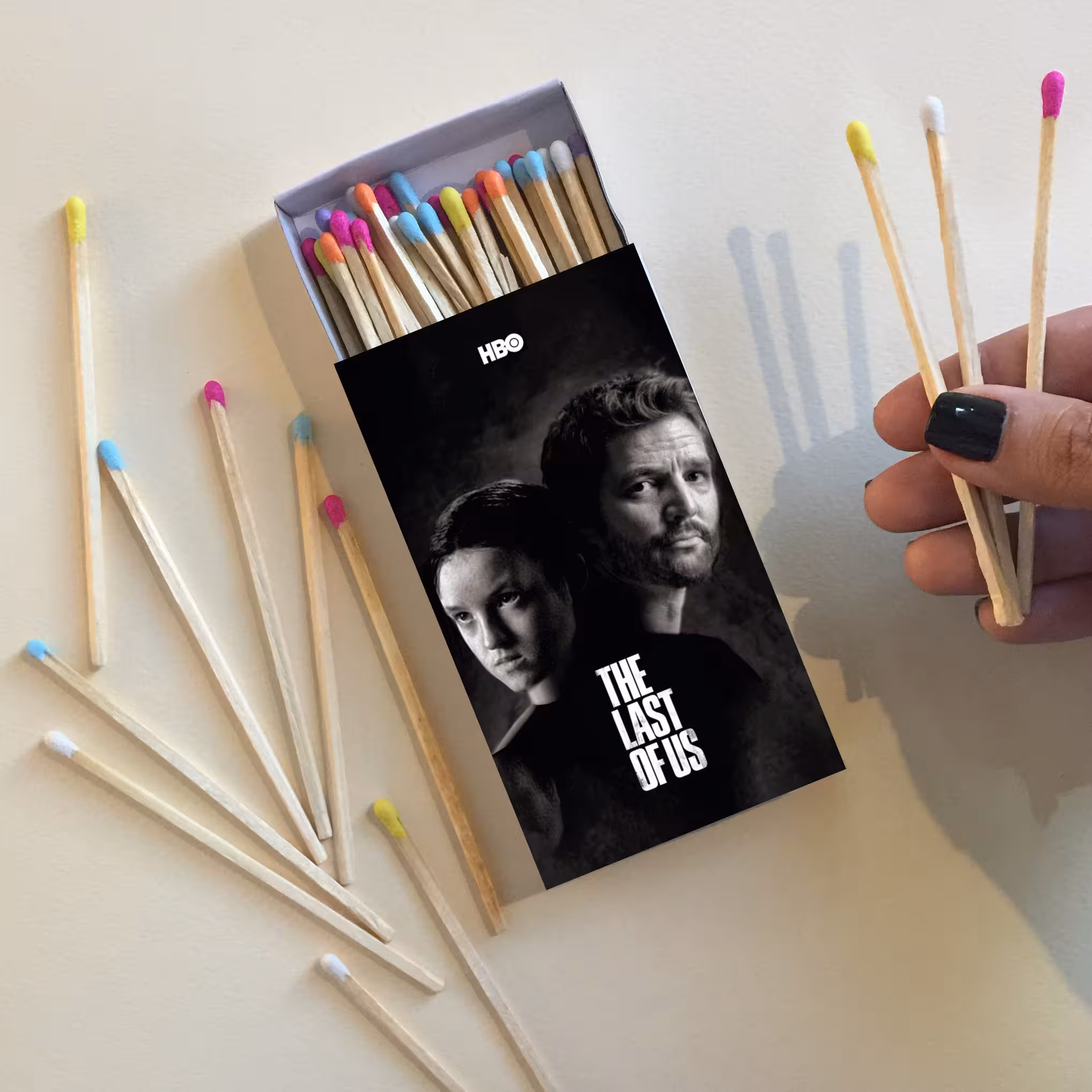 کبریت 10 سانتیمتری طرح سریال the last of us