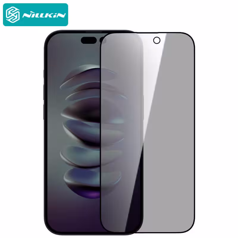 گلس نیلکین حریم شخصی iPhone 14 Pro Max مدل Nillkin Guardian privacy tempered
