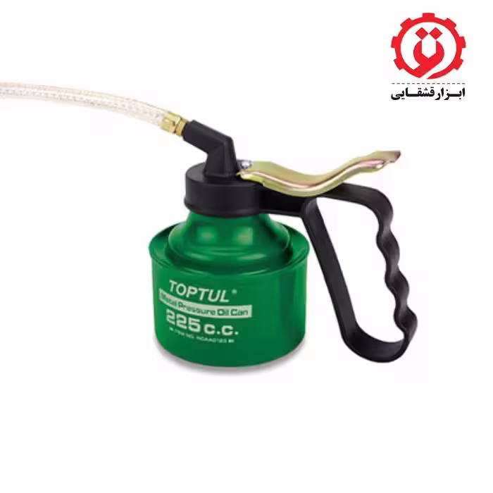 روغن دان 225CC منبع فلزی با شیلنگ پلاستیکی تاپتول مدل NCAA0123