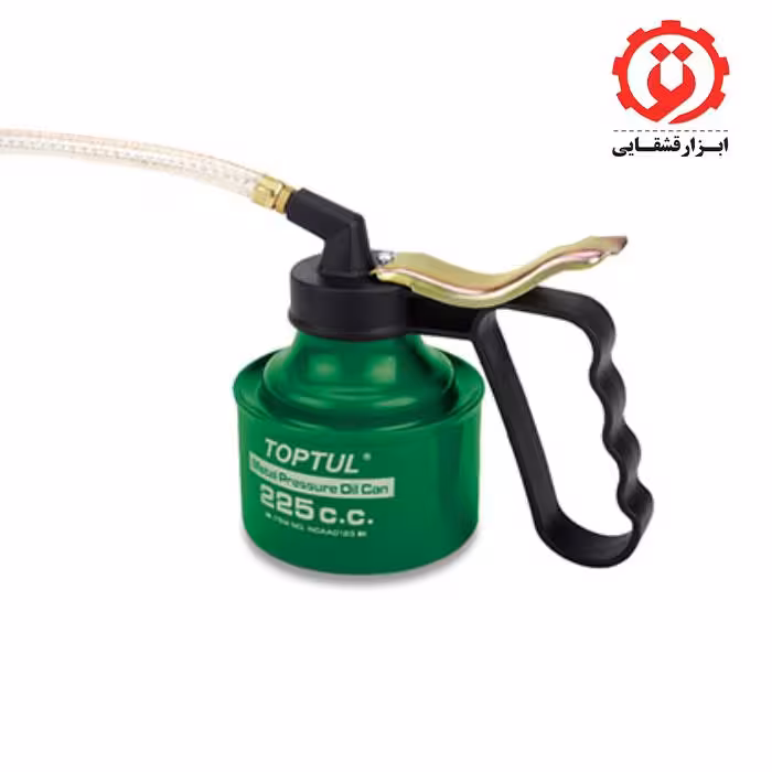 روغن دان 225CC منبع فلزی با شیلنگ پلاستیکی تاپتول مدل NCAA0123