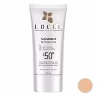 ضد آفتاب آبرسان spf50 پوست خشک و معمولی رنگ لایت لوسل