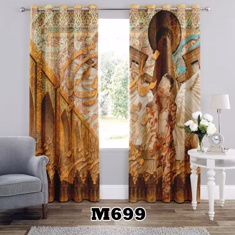 پرده سه بعدی طرح شعر