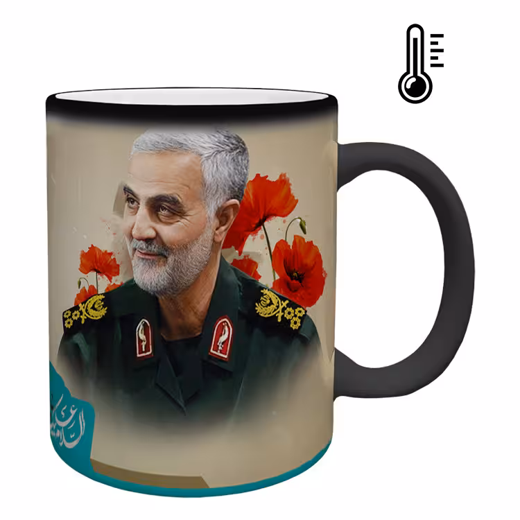 خرید ماگ-لیوان حرارتی  سردار سلیمانی کد 65