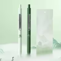 خودکار ژله ای سبز کاکو KACO مدل k1025 نوک 0.5 میلی متری 2 عددی