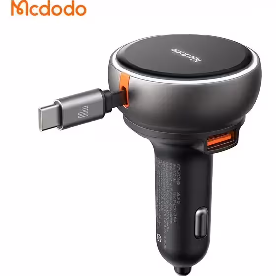 شارژر فندکی 80وات کابل دار مک دودو مدل Mcdodo CC-485