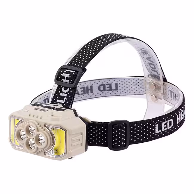 چراغ پیشانی شارژی اسمال سان سنسوردار HX-815S