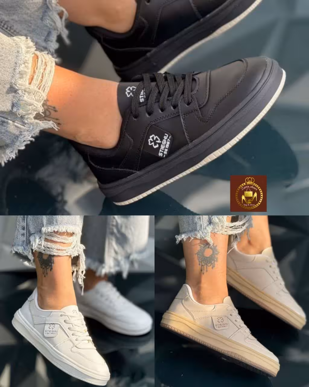 ونس کتونی بندی زنانه