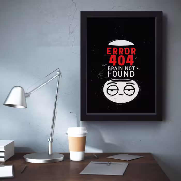 تابلو مدل Error 404 کدm5014