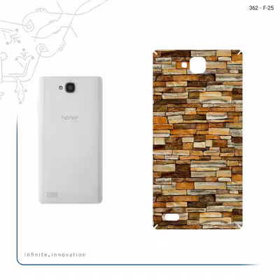 برچسب پوششی ماهوت مدل brickwall مناسب برای گوشی موبایل آنر 3C