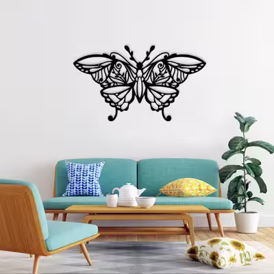 دیوارکوب ماهوت طرح پروانه کد 09