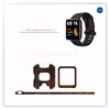 برچسب ماهوت طرح Dark_Walnut_Wood مناسب برای ساعت هوشمند شیائومی Redmi Watch 2 Lite