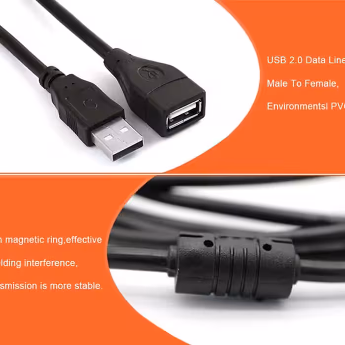  کابل افزایش طول USB 2.0 تی سی تراست مدل TC-U2CF30 طول 3 متر