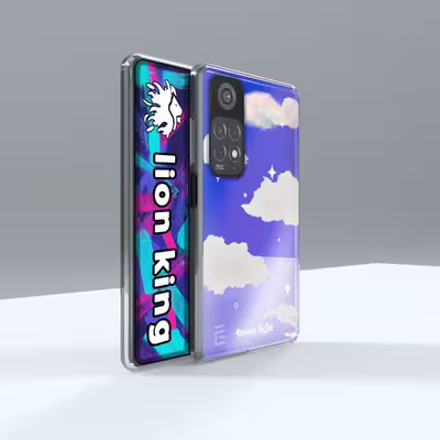 کاور لاین کینگ مدل هولوگرامی Cloud مناسب برای گوشی موبایل شیایومی Redmi Note 11 Global Note 11S