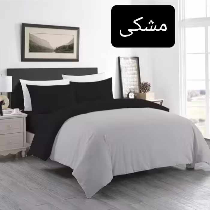 سرویس روتختی مدل میکروفایبر نیکیا کد T 120 یک نفره سه تکه