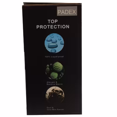 محافظ تشک پدکس مدل ضد اب دو نفره سایز 160×200 سانتی متر