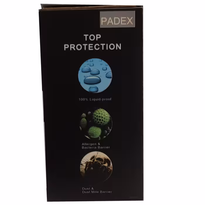 محافظ تشک پدکس مدل ضد اب دو نفره سایز 160×200 سانتی متر